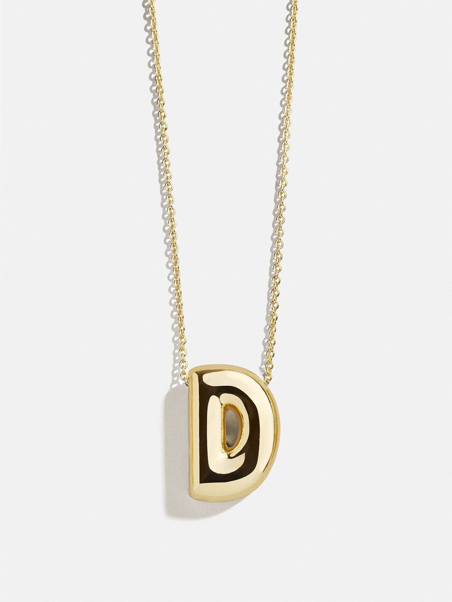 Kids' Bubble Initial Necklace - Gold