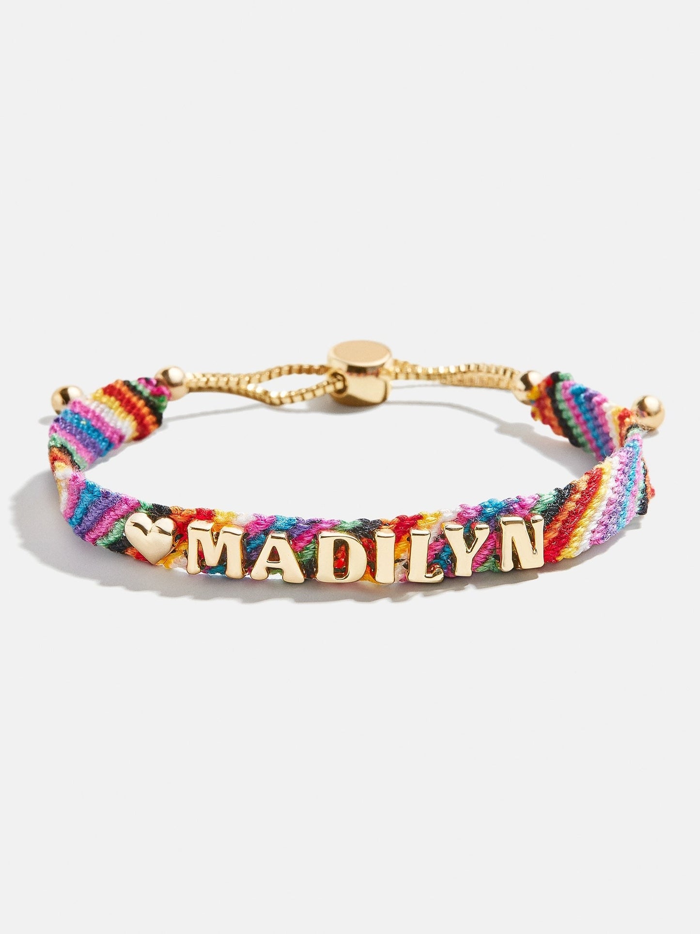 Woven Kids' Custom Friendship Bracelet - Multi Stripe
