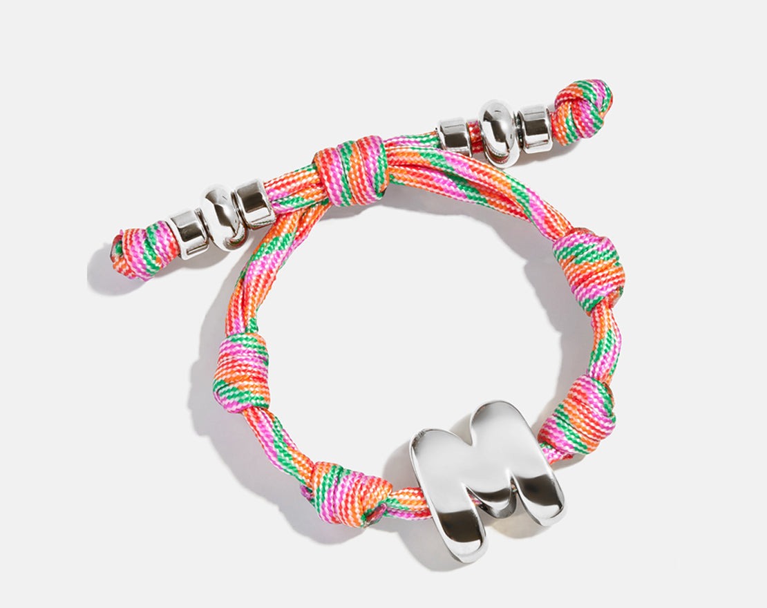 Knotty Initial Custom Bracelet - Bold Multi Single Letter