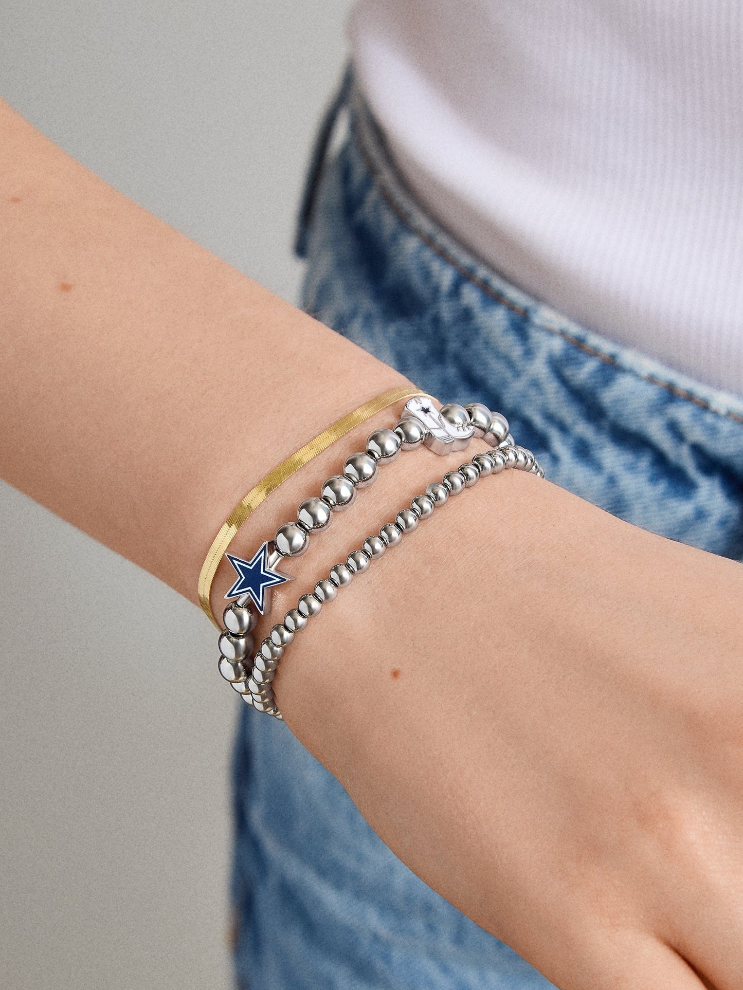 NFL Pisa Charm Bracelet - Dallas Cowboys