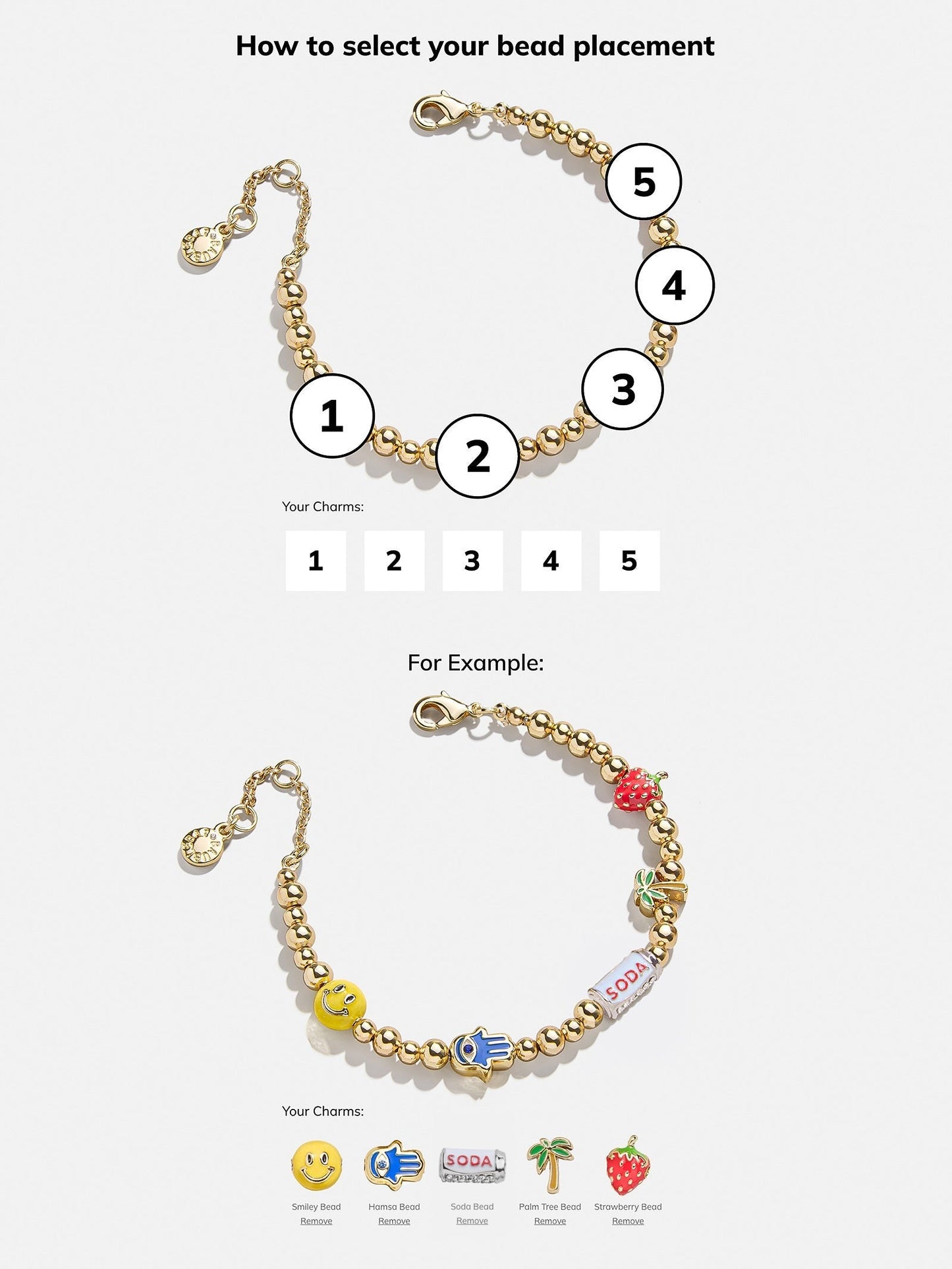 Pisa Kids' Custom Charm Bracelet - Kids Charm Bracelet