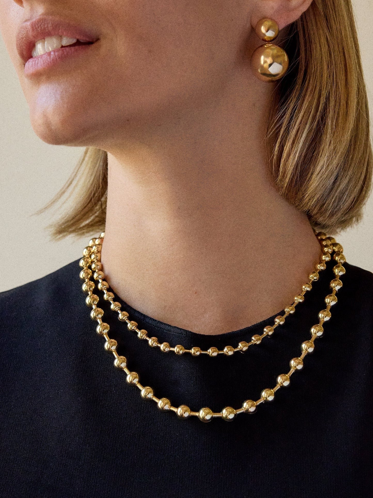 Pisa Layered Necklace - Gold