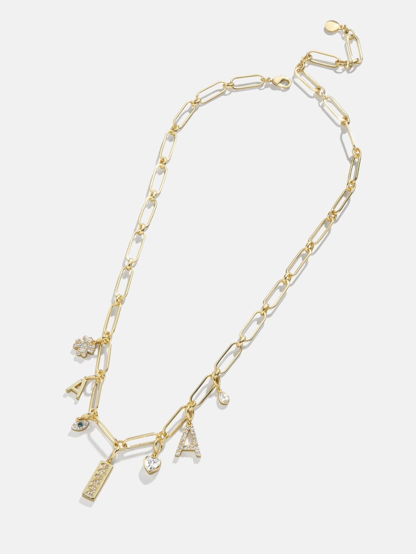 Spaced Custom Charm Necklace - Spaced Charm Necklace
