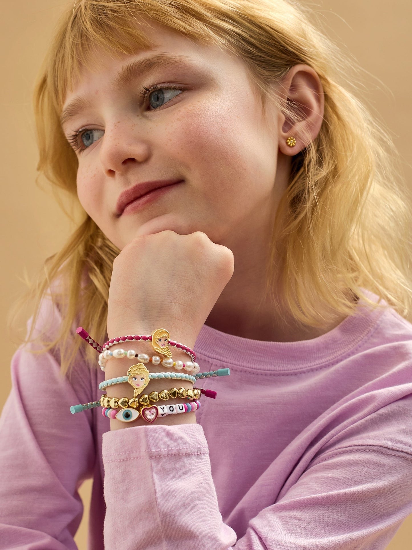 Disney Frozen Kids' BFF Bracelet Set - Elsa & Anna