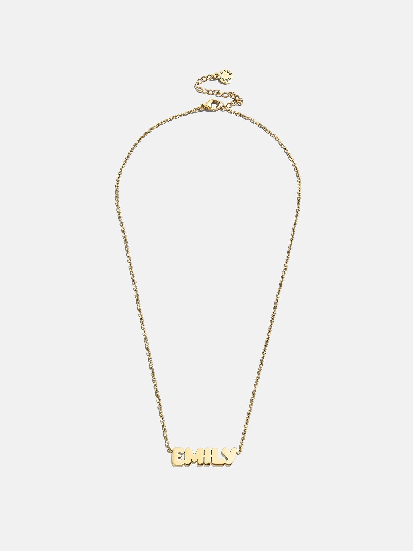 Waterproof Kids’ Custom Nameplate Necklace - Balloon