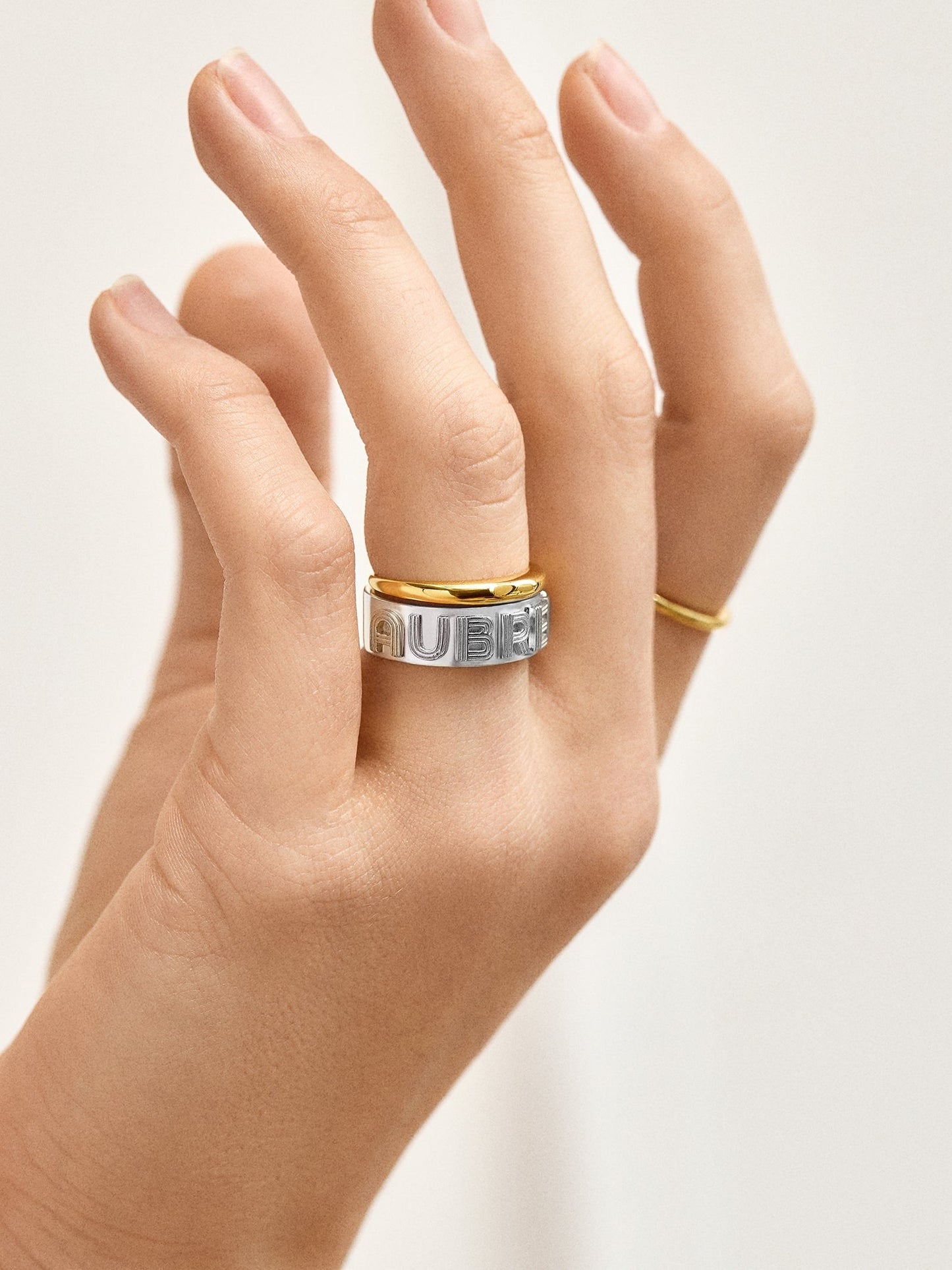 Retro Sterling Silver Custom Ring - Sterling Silver