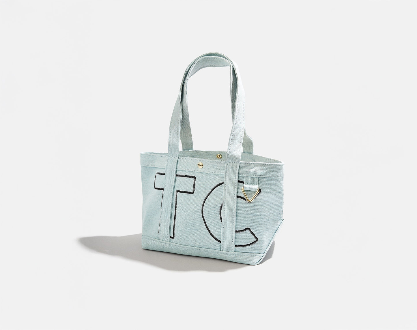 Solid Custom Alpha Tote - Blue Denim