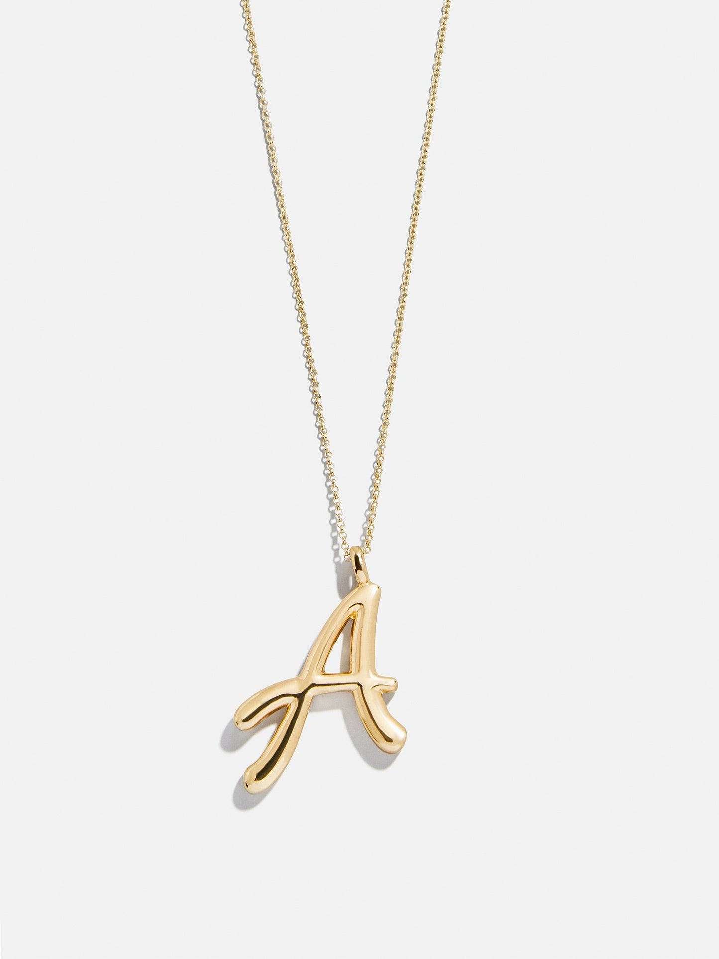 Signature Initial Necklace - Gold
