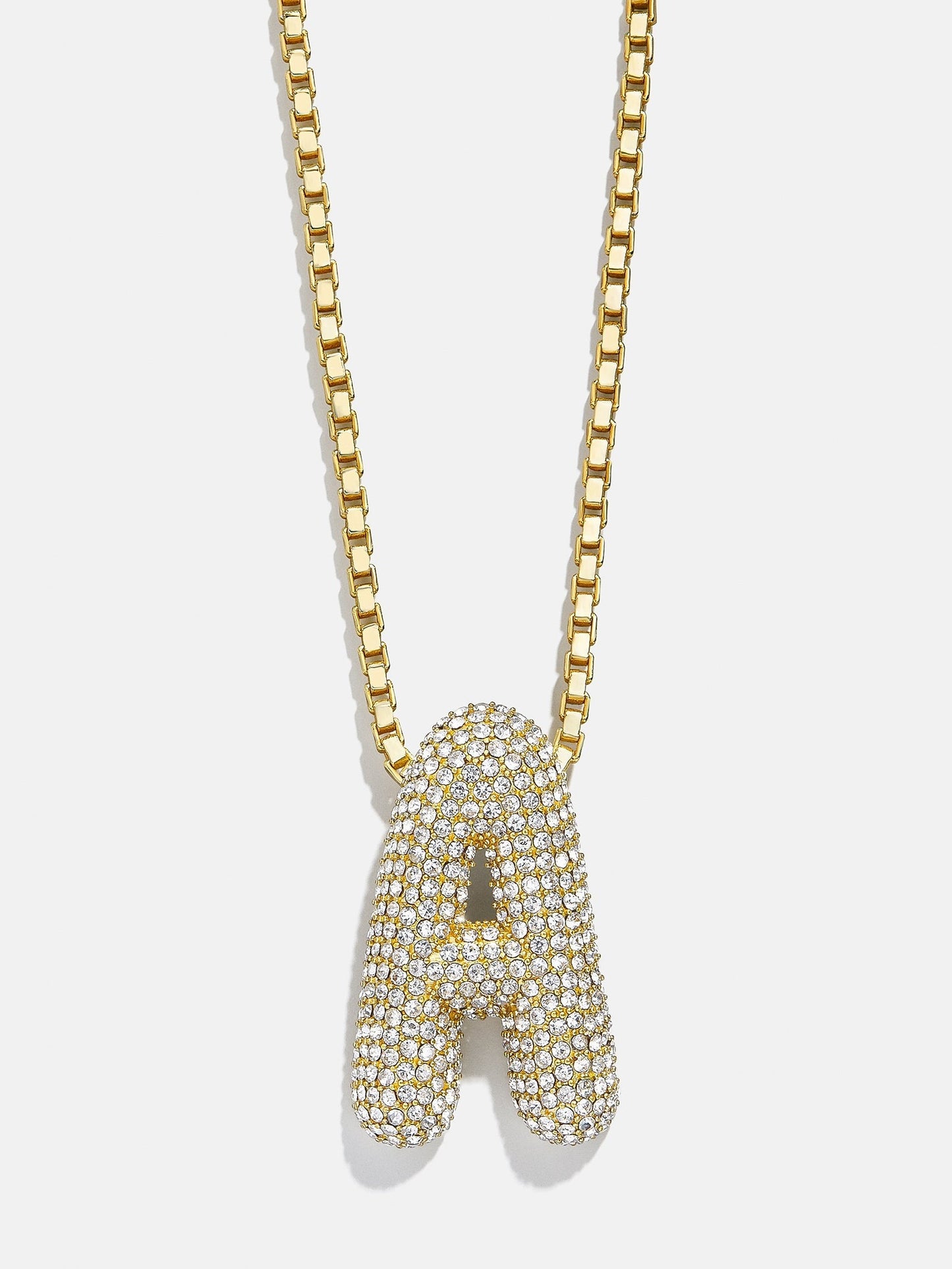 Bubble Initial Necklace