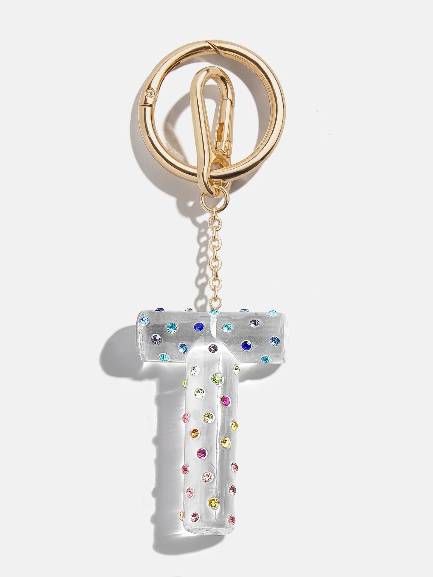Confetti Initial Bag Charm - Multi