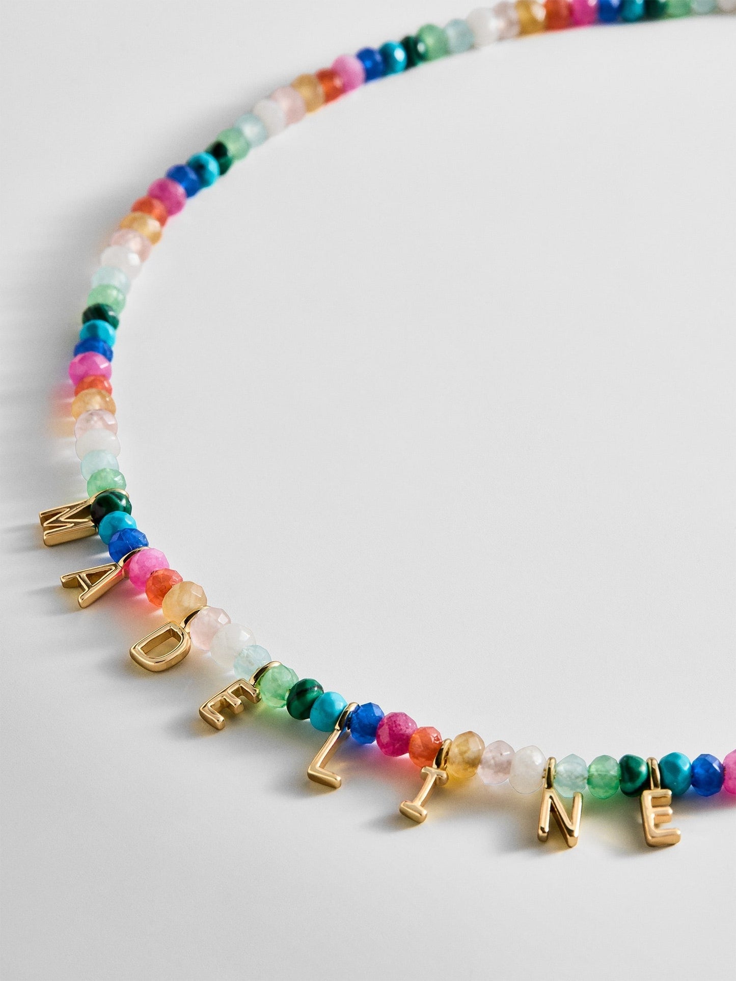 Mini Semi-Precious Custom Necklace - Multi