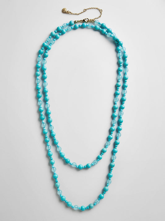 Charlotte Semi-Precious Necklace - Turquoise