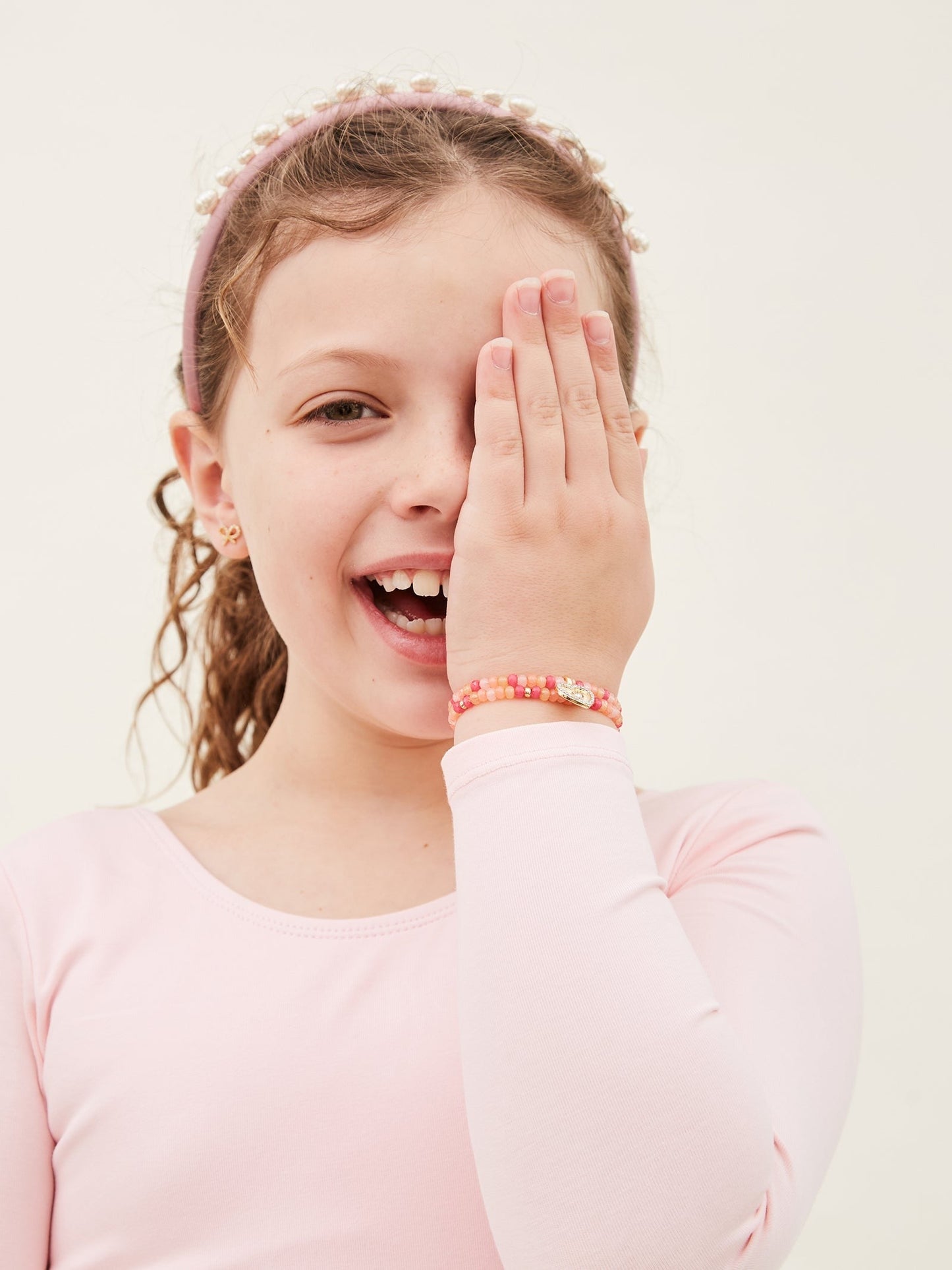Bead Party Kids Bracelet Set - Heart