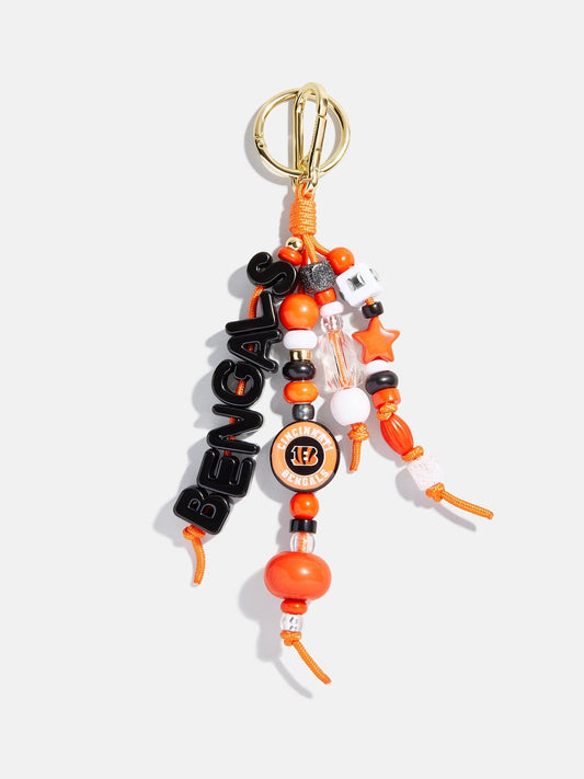 NFL Beaded Bag Charm - Cincinnati Bengals