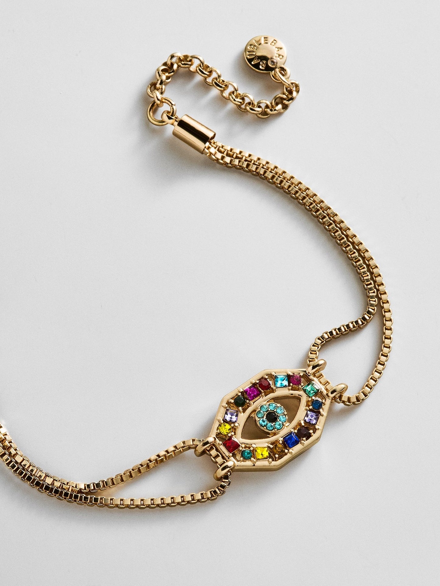 Evil Eye Reversible Bracelet - Gold/Multi