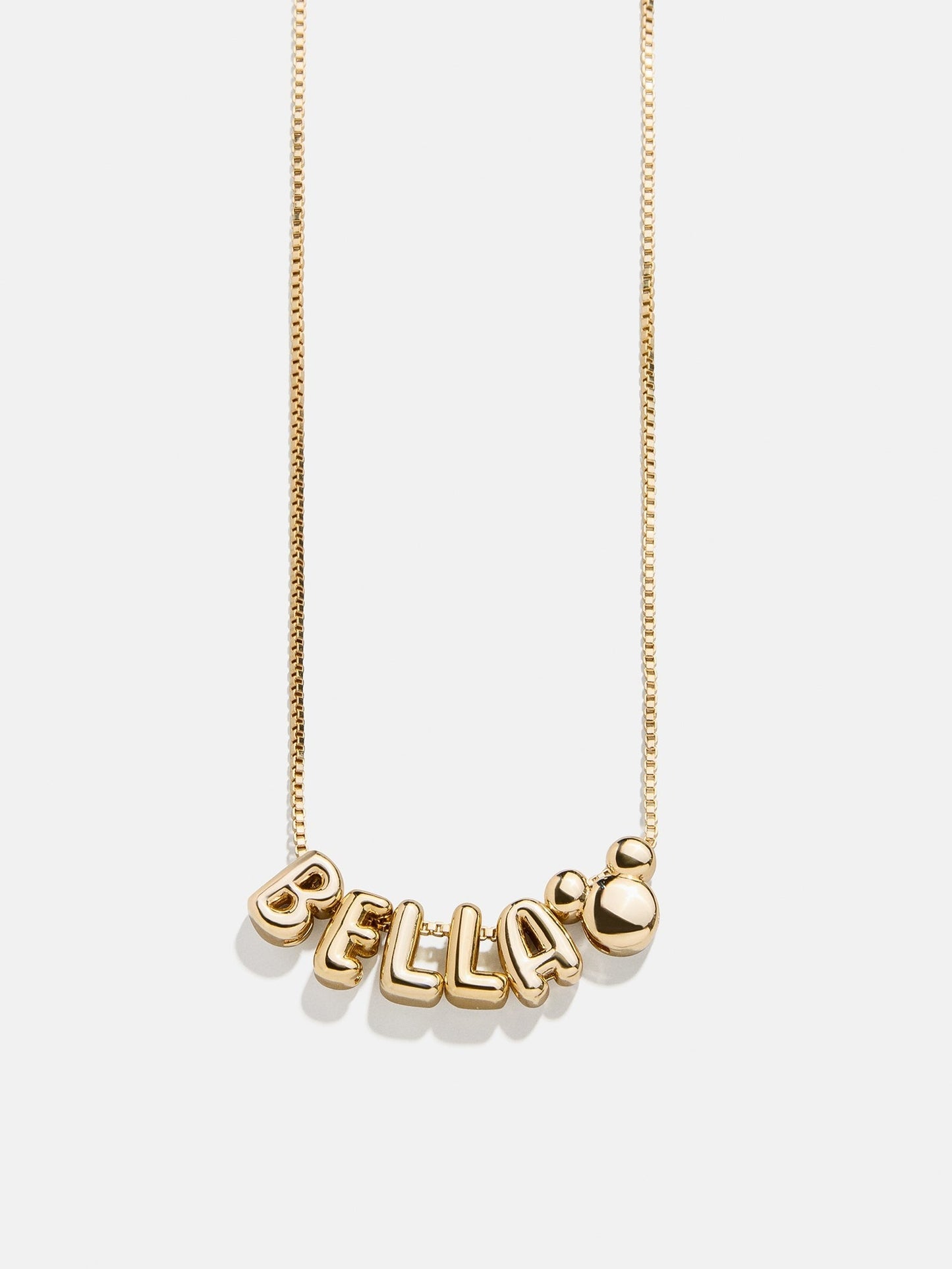 Disney Bubble Letter Custom Necklace