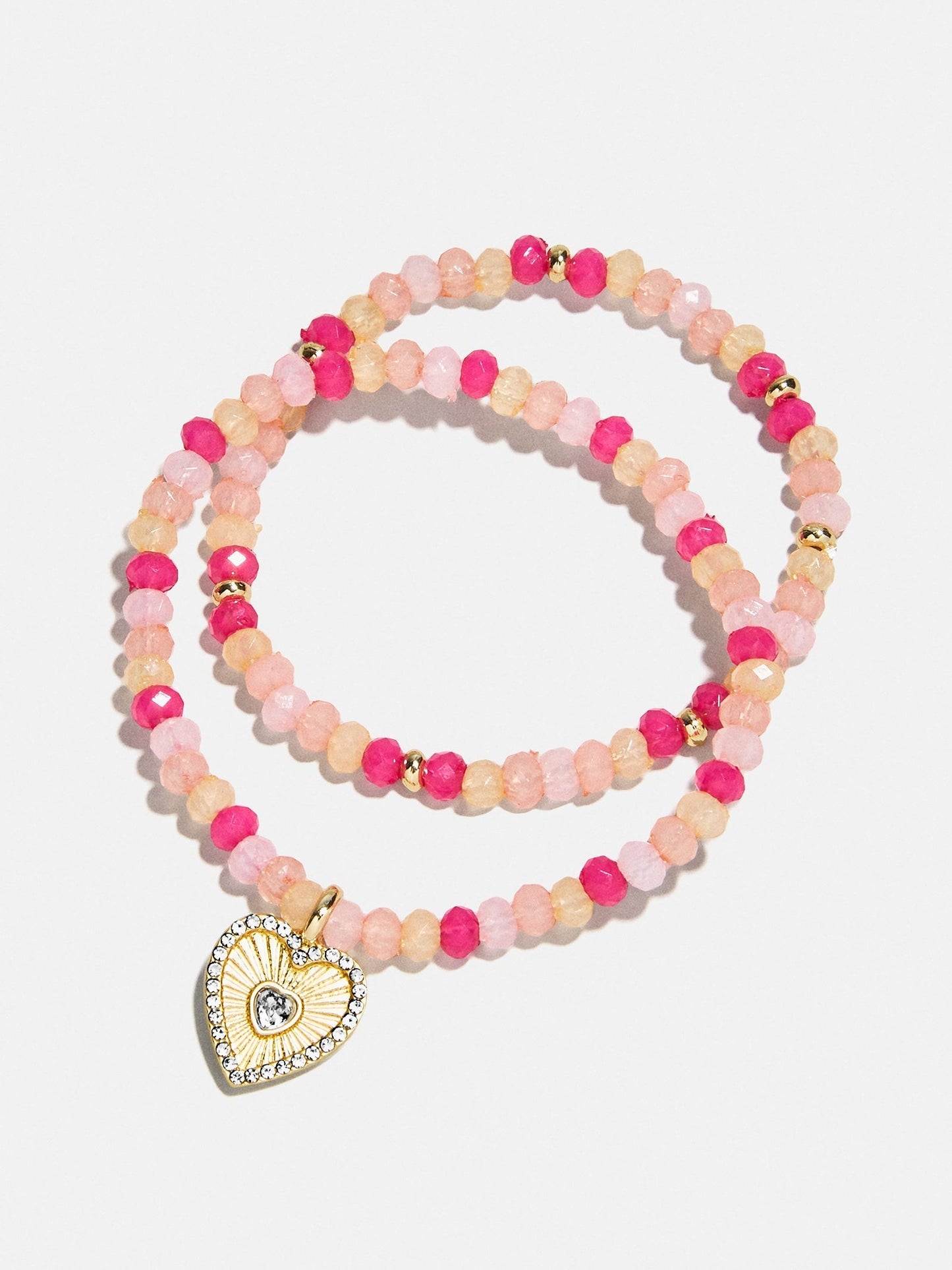 Bead Party Kids Bracelet Set - Heart
