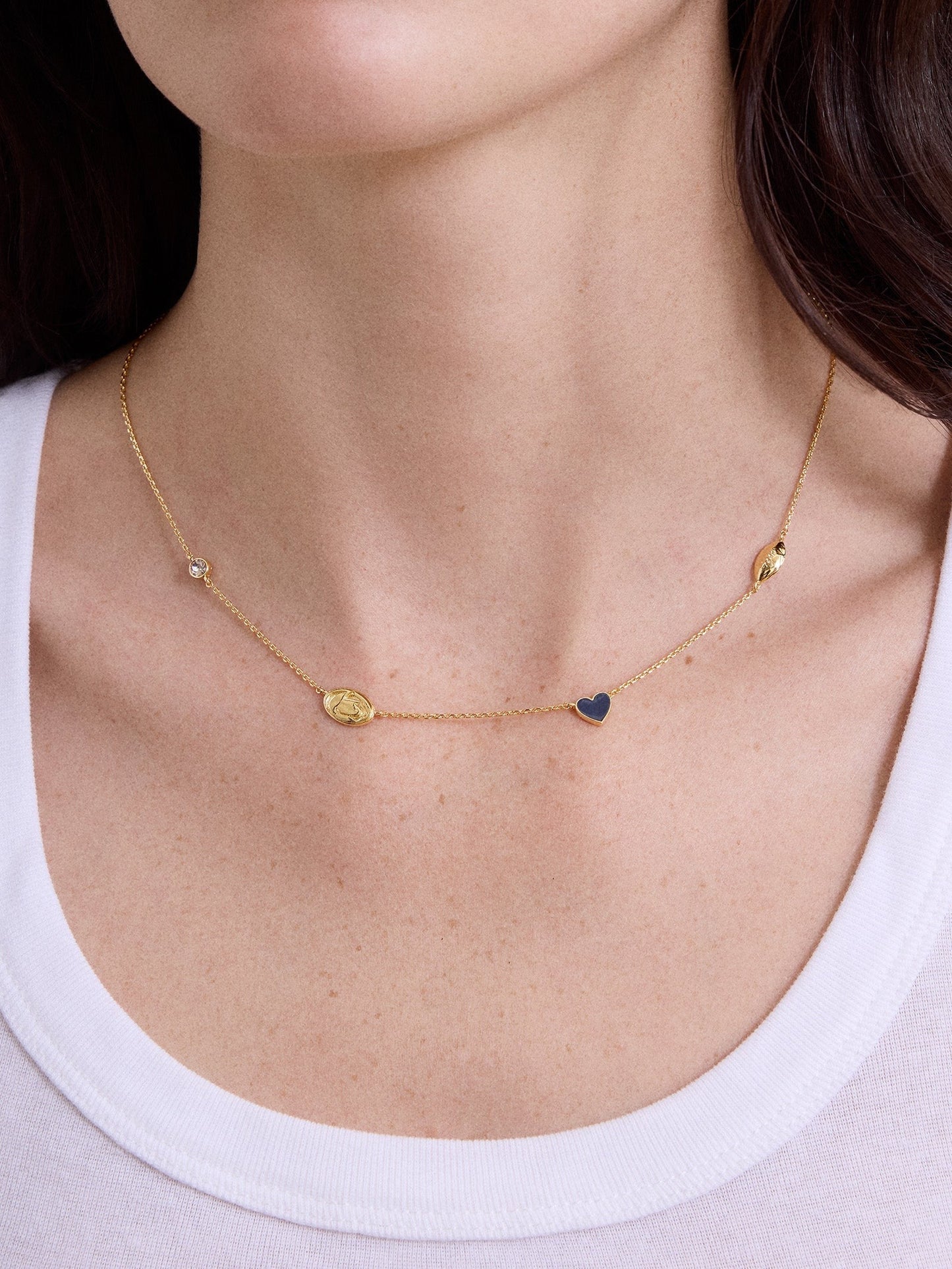Penn State University Spaced Charm Necklace - Penn State University