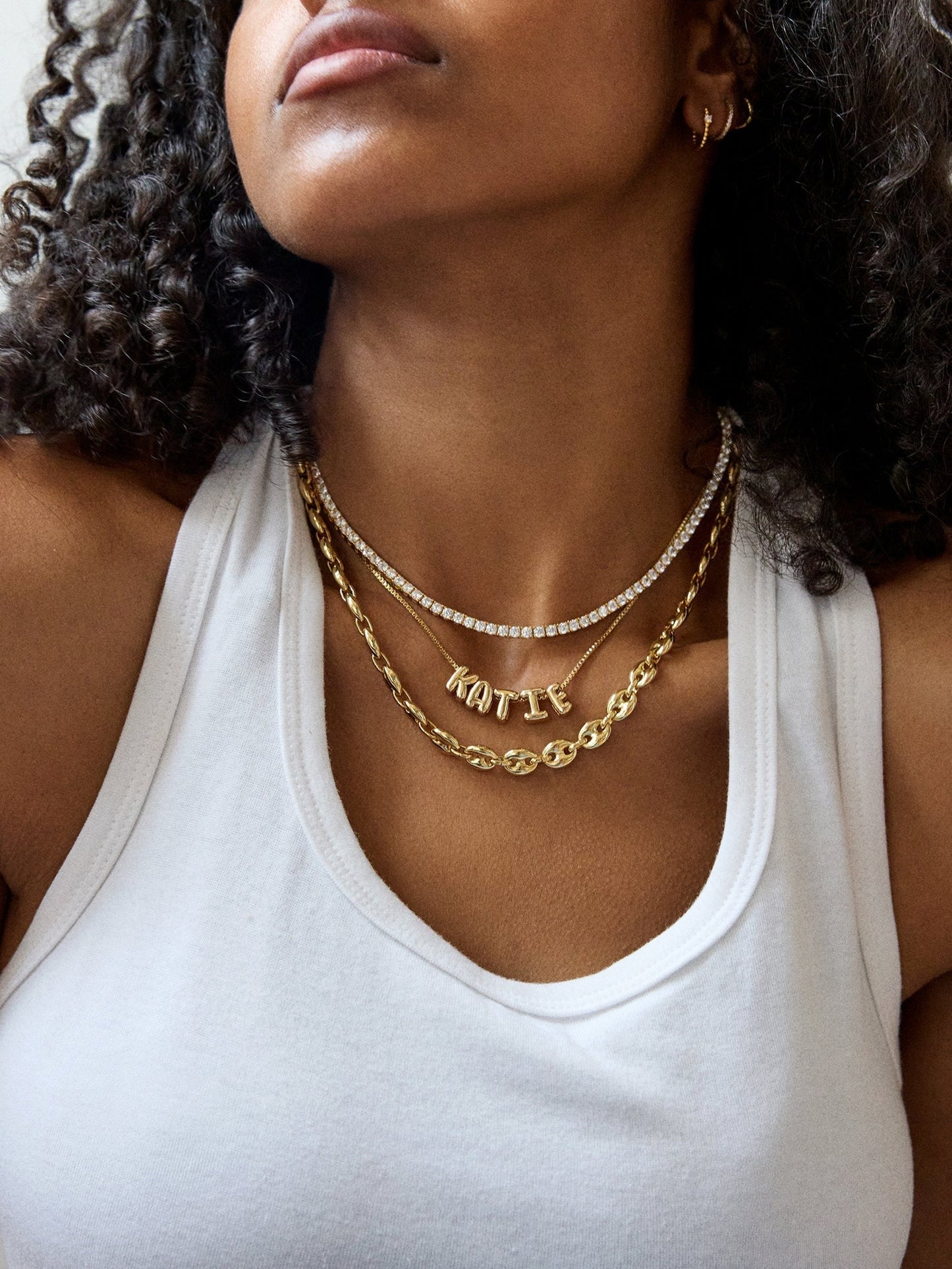 Thalia Necklace - Gold