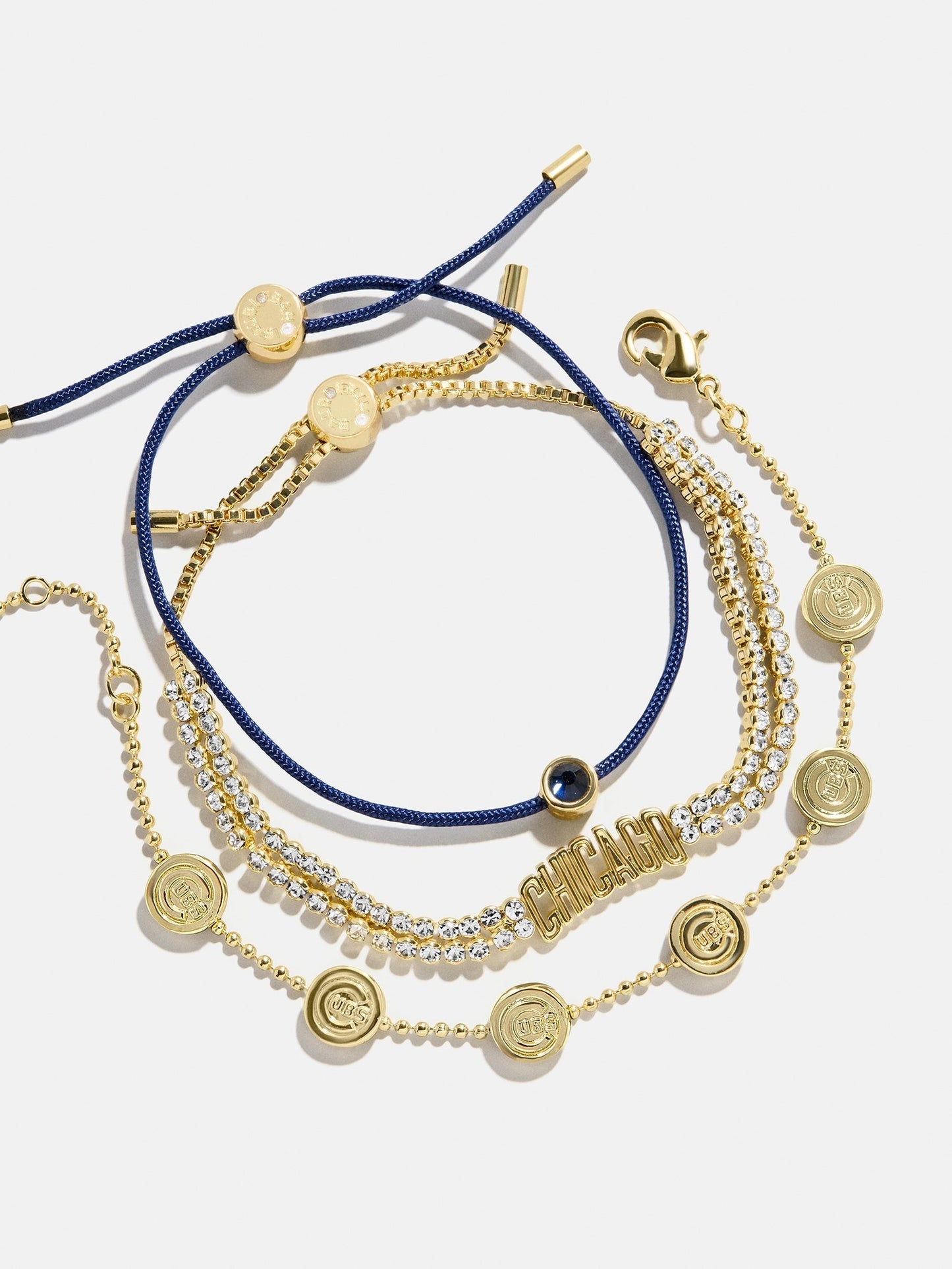 MLB Bracelet Set - Chicago Cubs