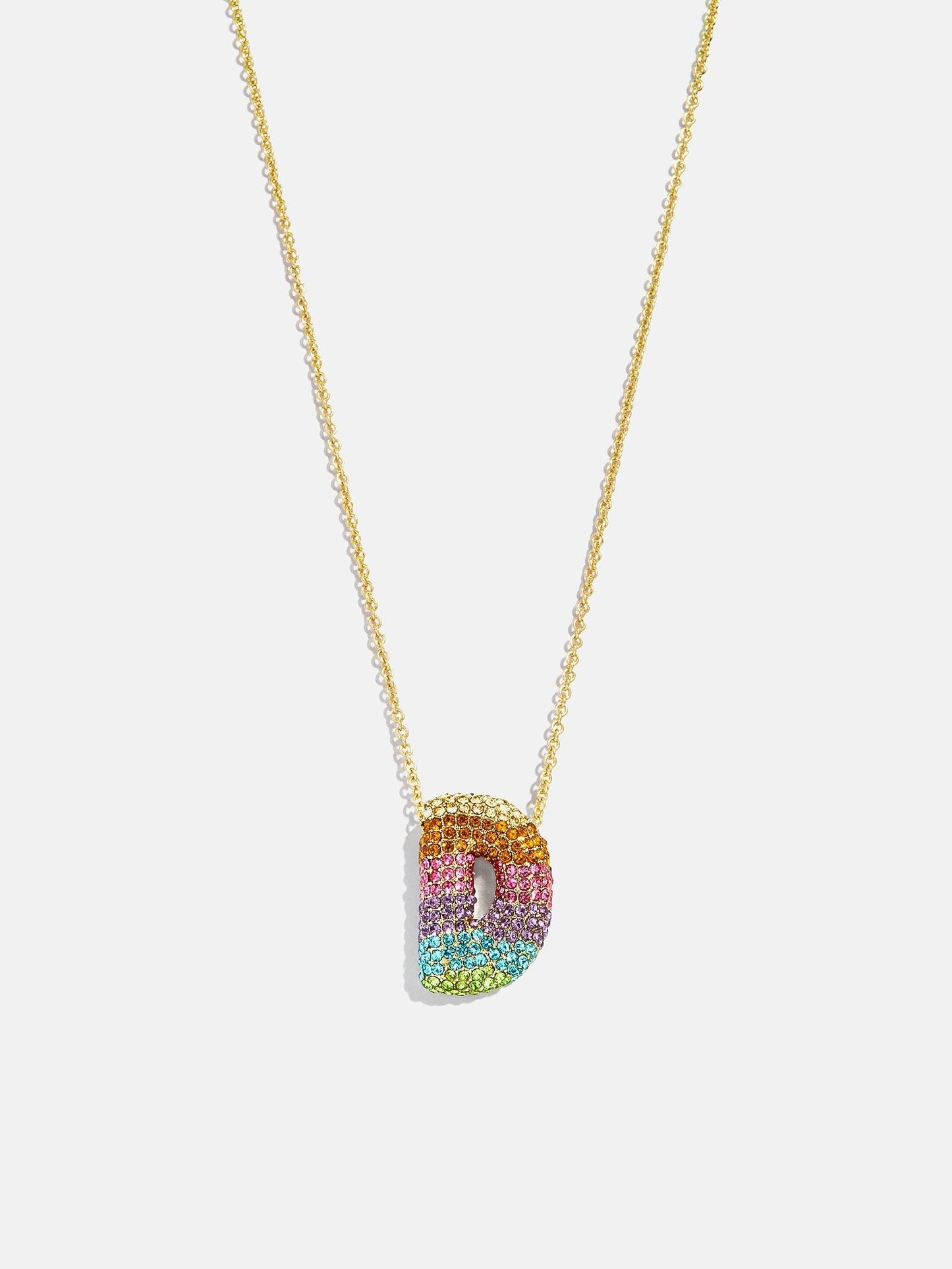 Kids' Bubble Initial Necklace - Multi