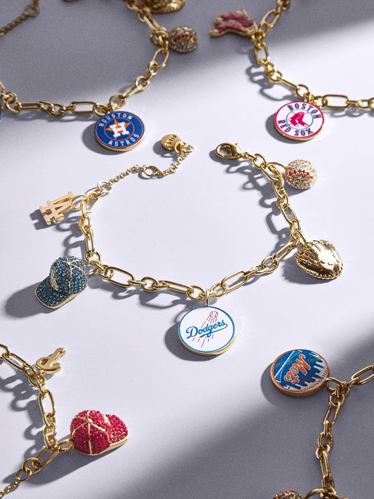 MLB Charm Bracelet - Atlanta Braves