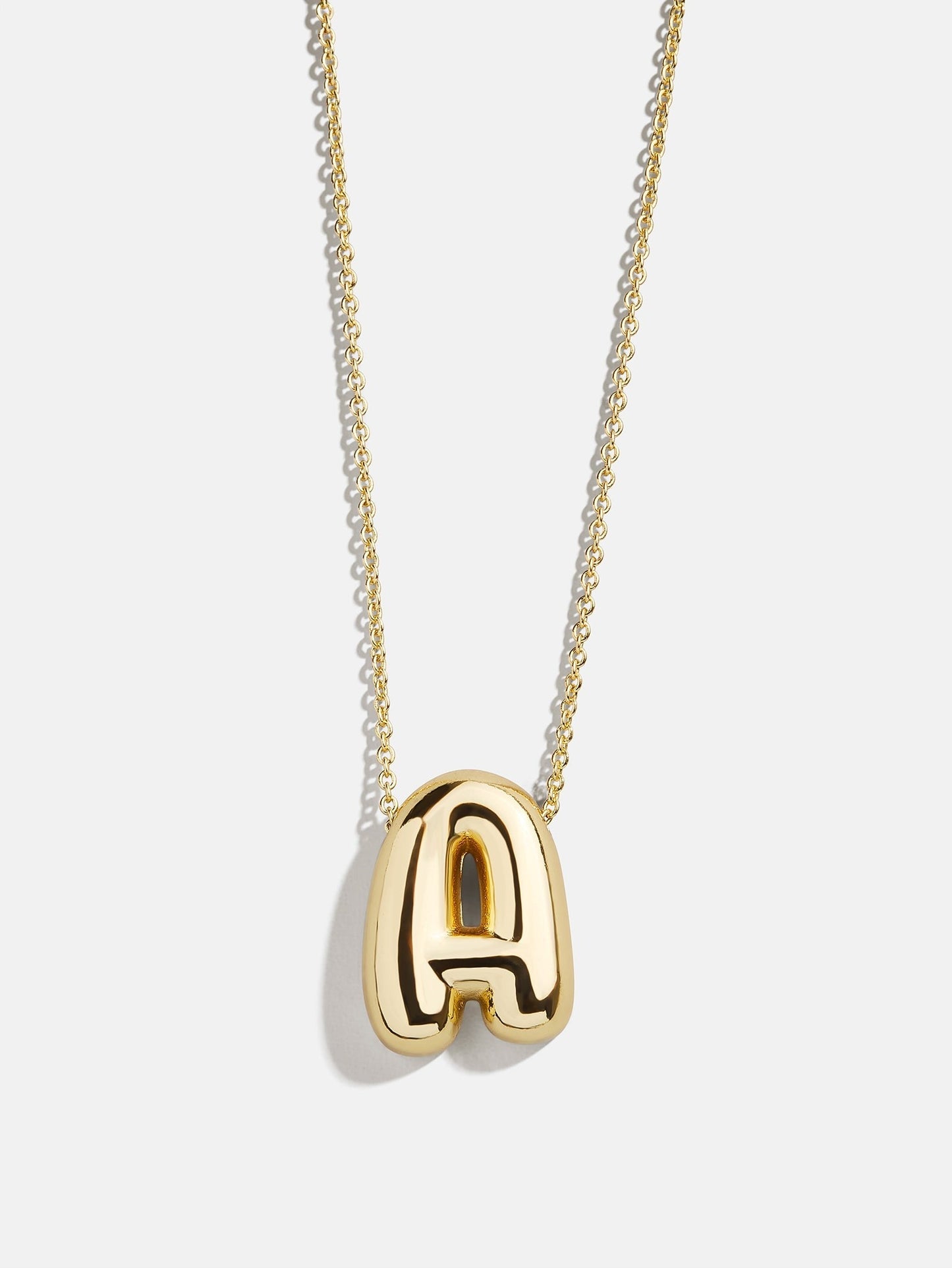 Kids' Bubble Initial Necklace - Gold