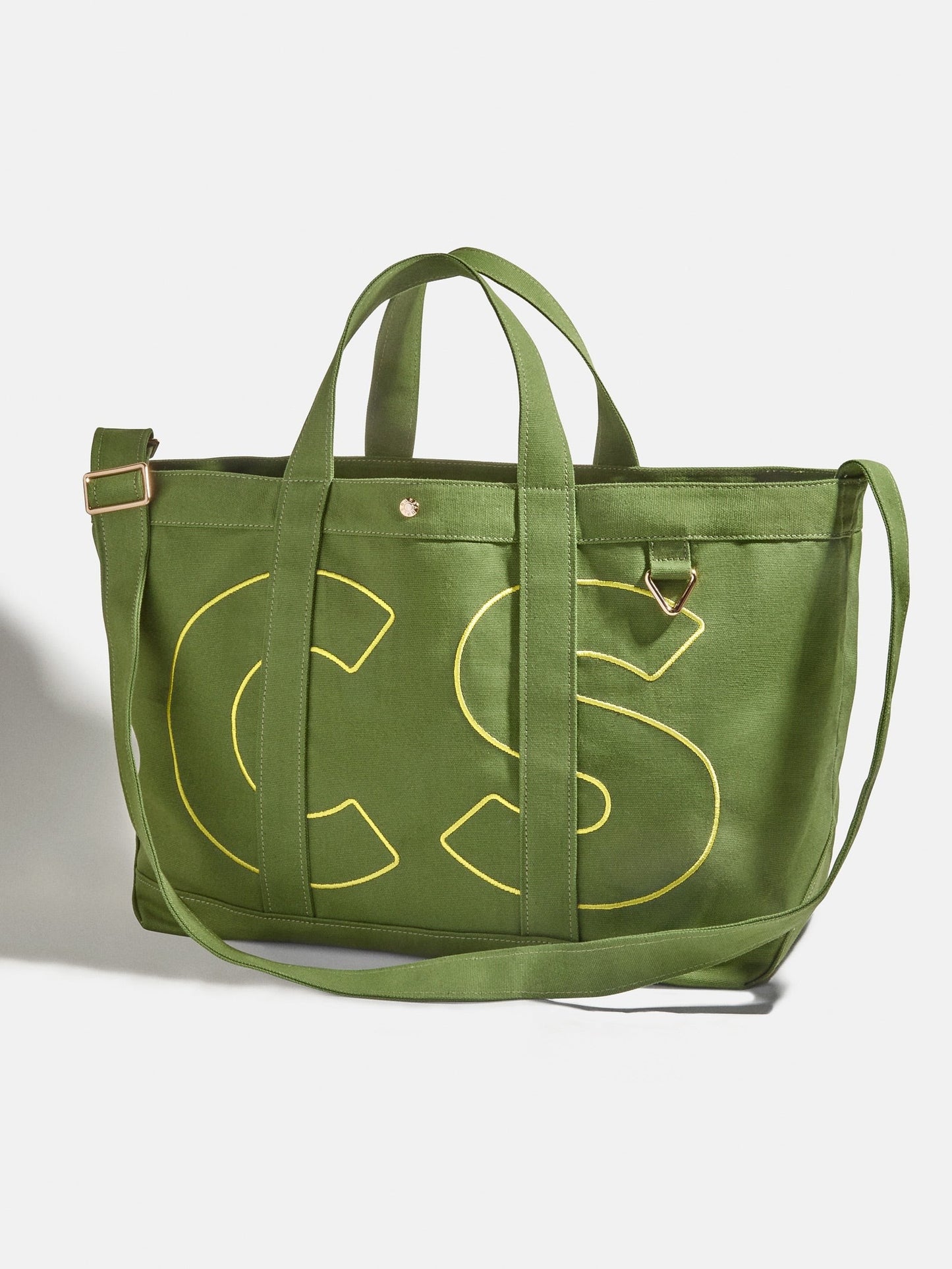 Solid Custom Alpha Tote - Olive Green
