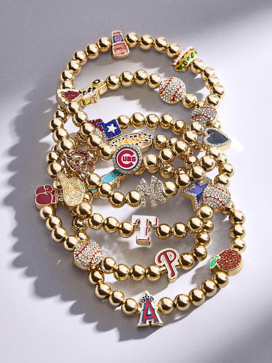MLB Pisa Charm Bracelet - Atlanta Braves
