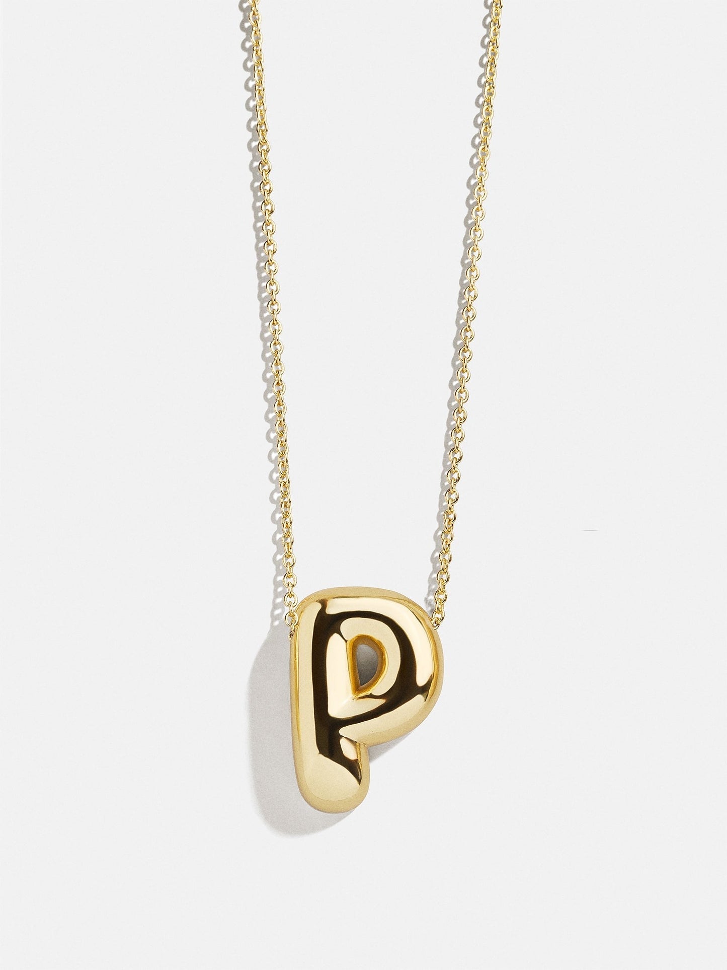 Kids' Bubble Initial Necklace - Gold