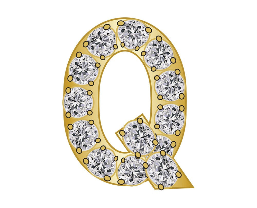 Mini Q - Clear/Gold