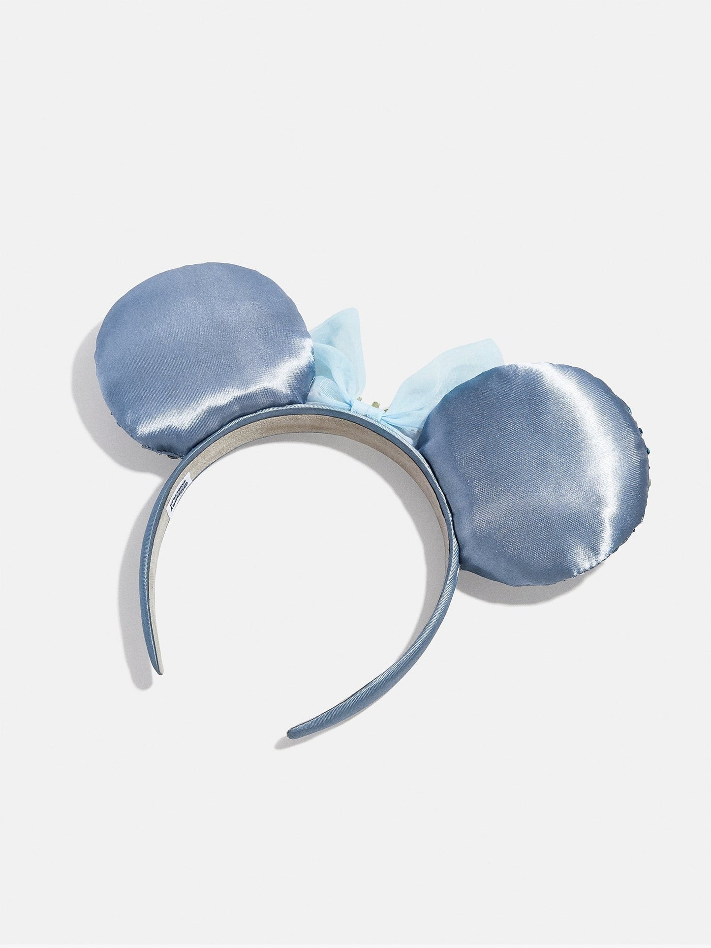 Disney Minnie Mouse Crystal Blue Custom Ears Headband - Minnie Mouse Crystal Blue Custom Ears