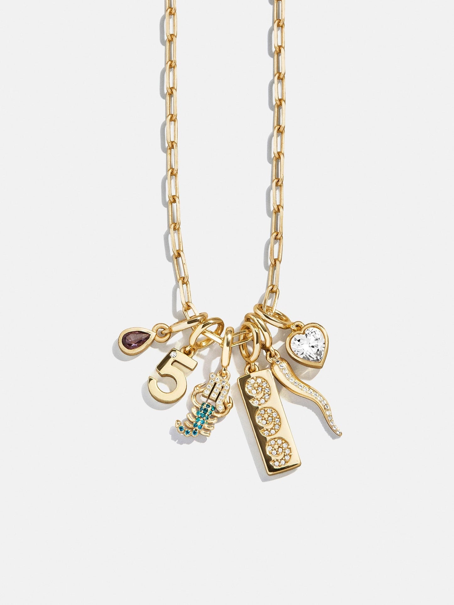 Pavé Zodiac Cluster Charm - Scorpio