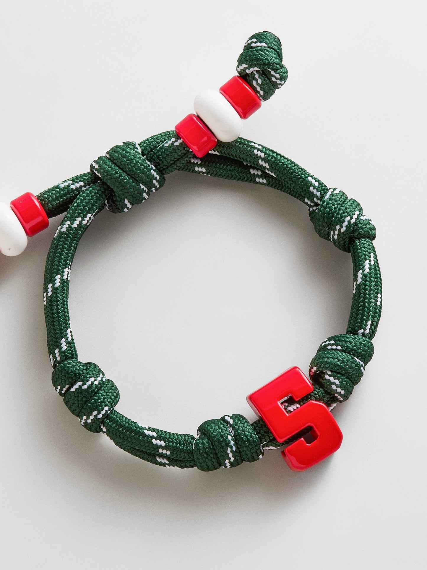 Team Knotty Varsity Custom Bracelet - Mexico Single Digit