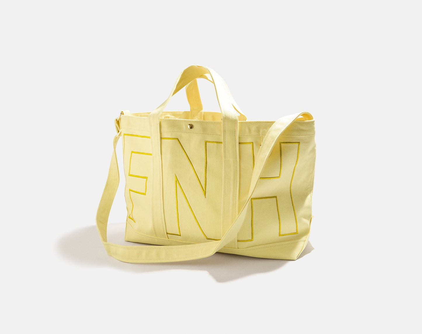 Solid Custom Alpha Tote - Butter Yellow