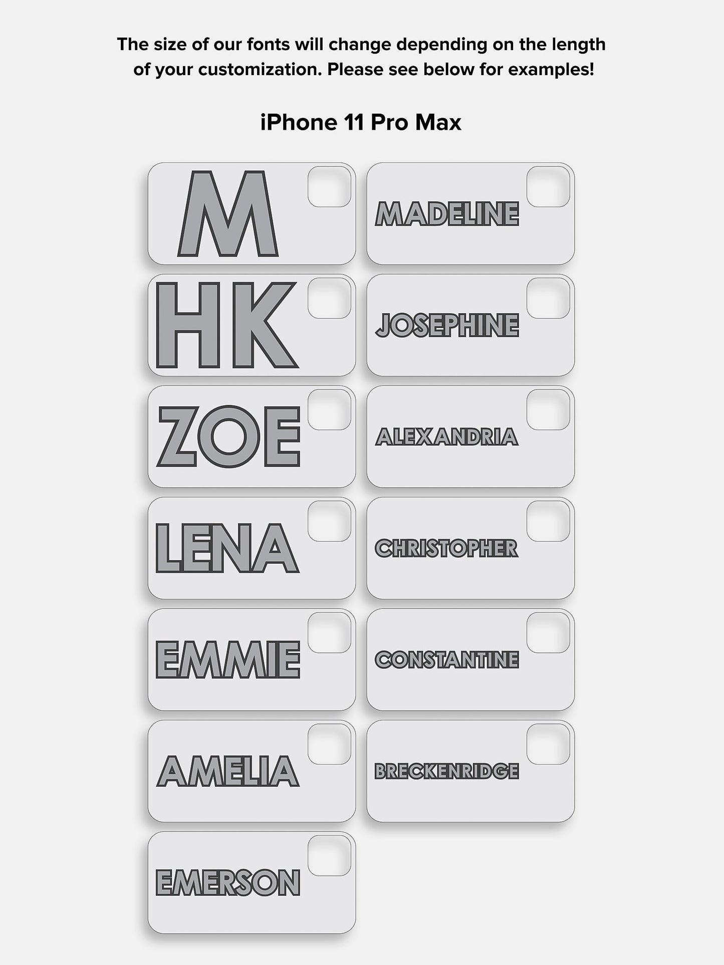 Block Font Custom iPhone Case - Green/Light Pink