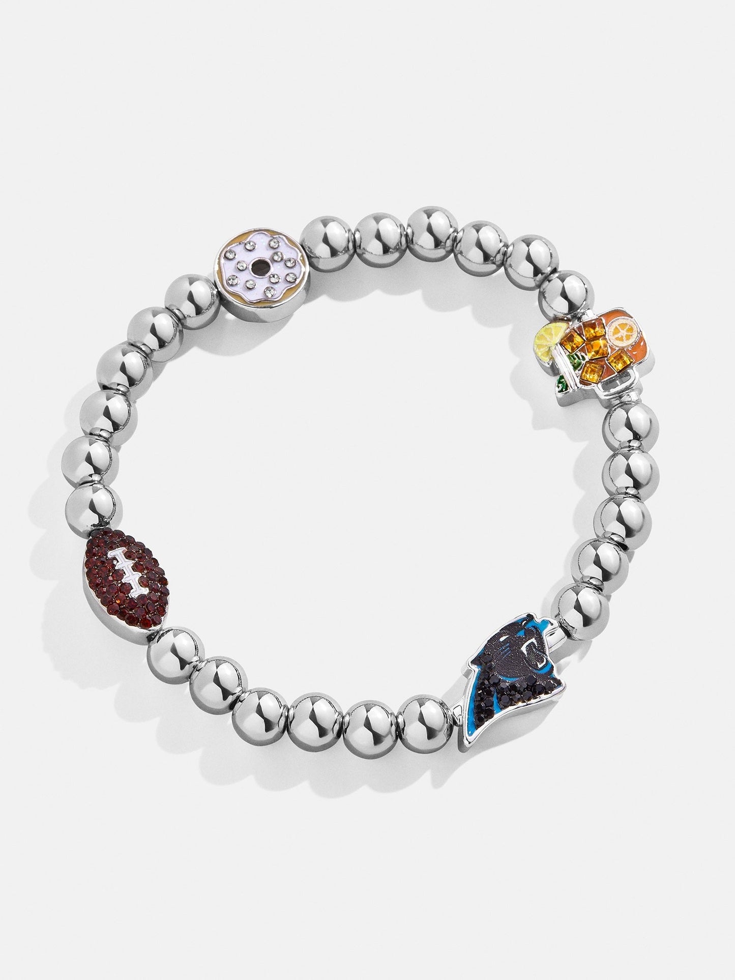 NFL Pisa Charm Bracelet - Carolina Panthers