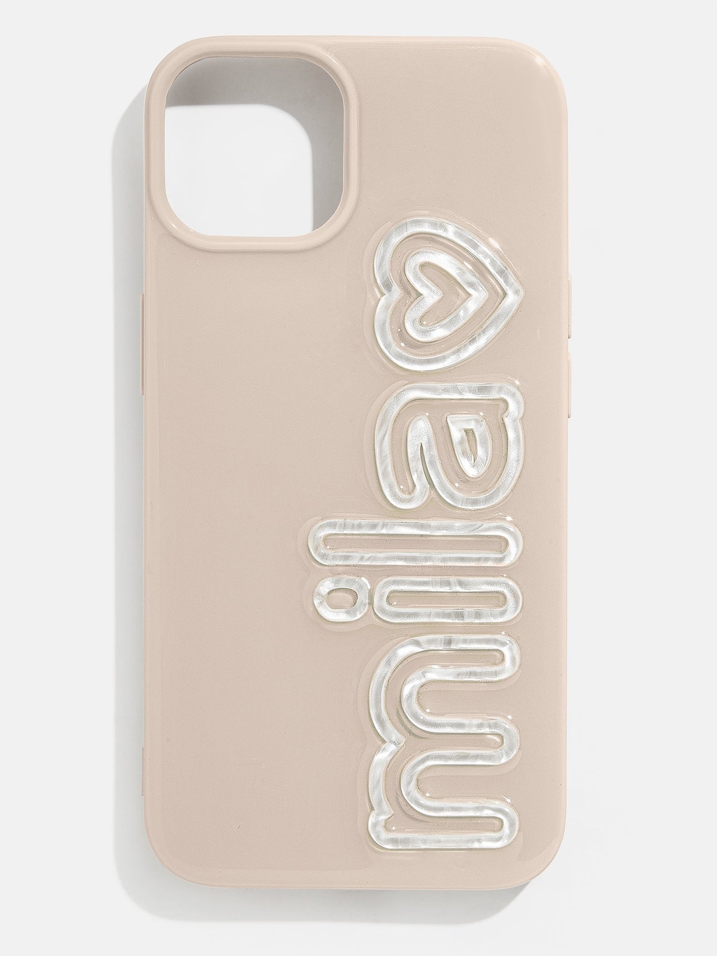 All the Beige Custom iPhone Case - Beige/Pearl