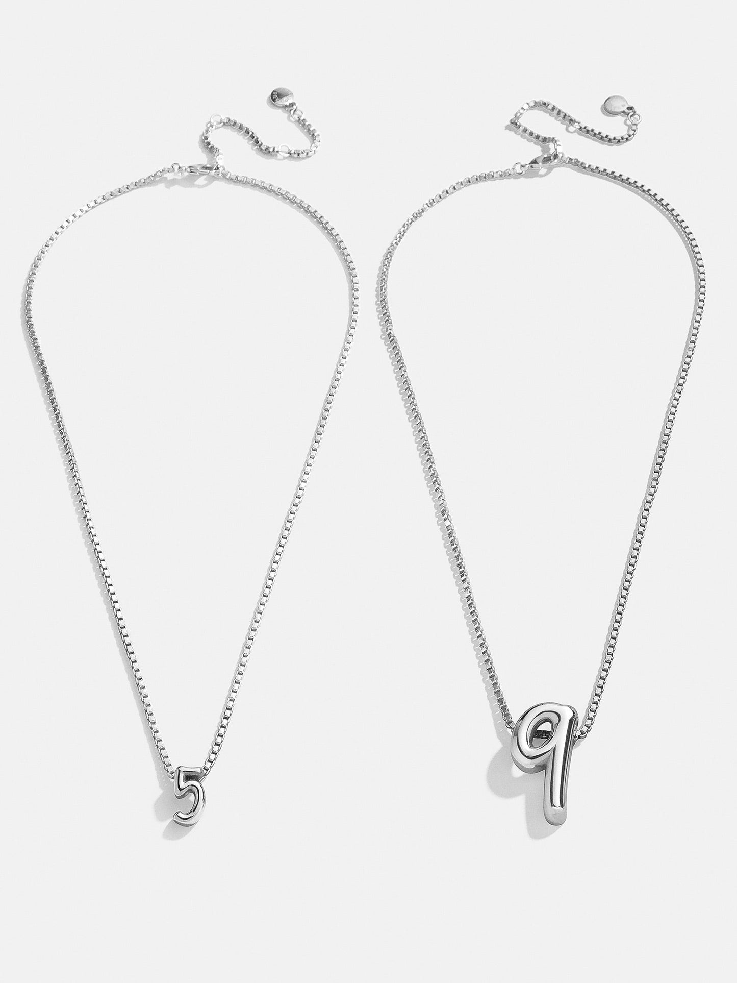 Lucky Number Bubble Necklace - Single Digit