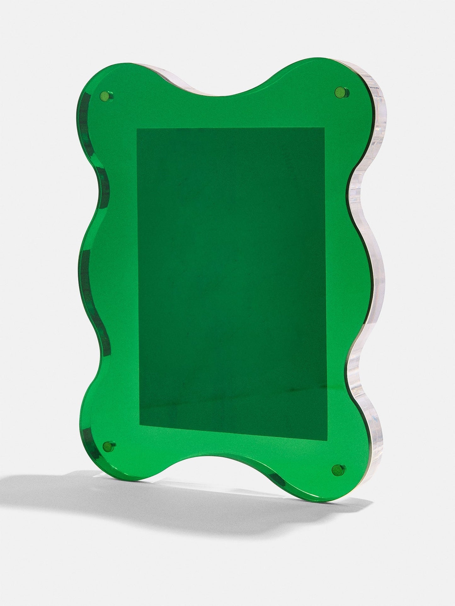 Picture Perfect Vertical Acrylic Frame - Retro Wavy Shape