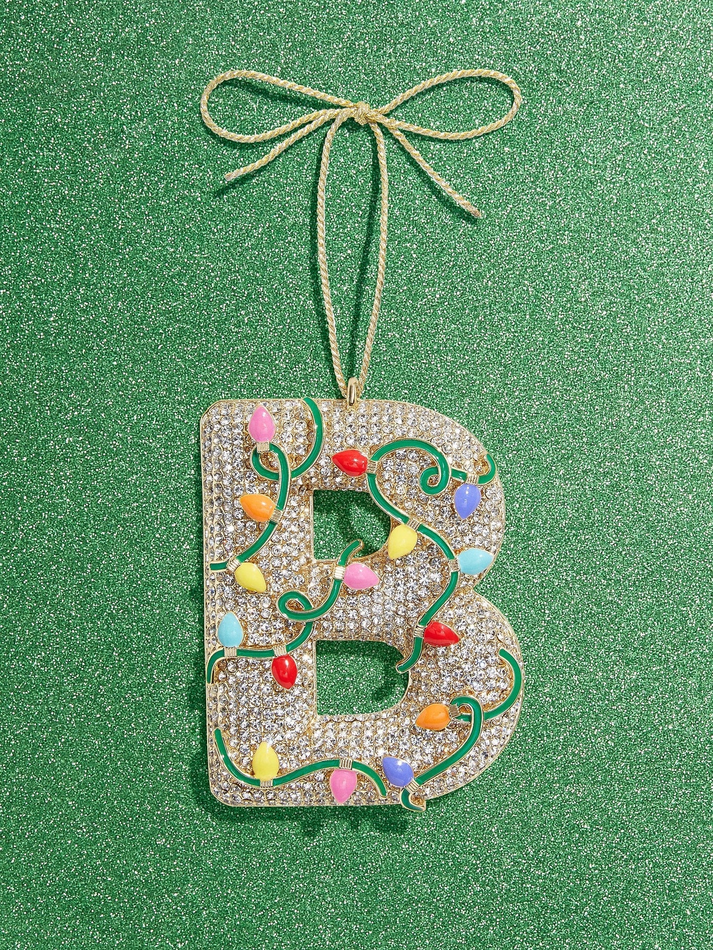 Let It Glow Initial Ornament - Let it Glow Initial