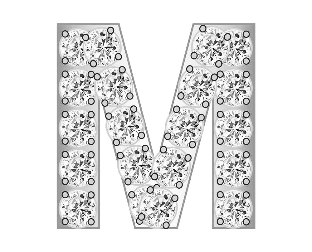 Mini M - Clear/Silver