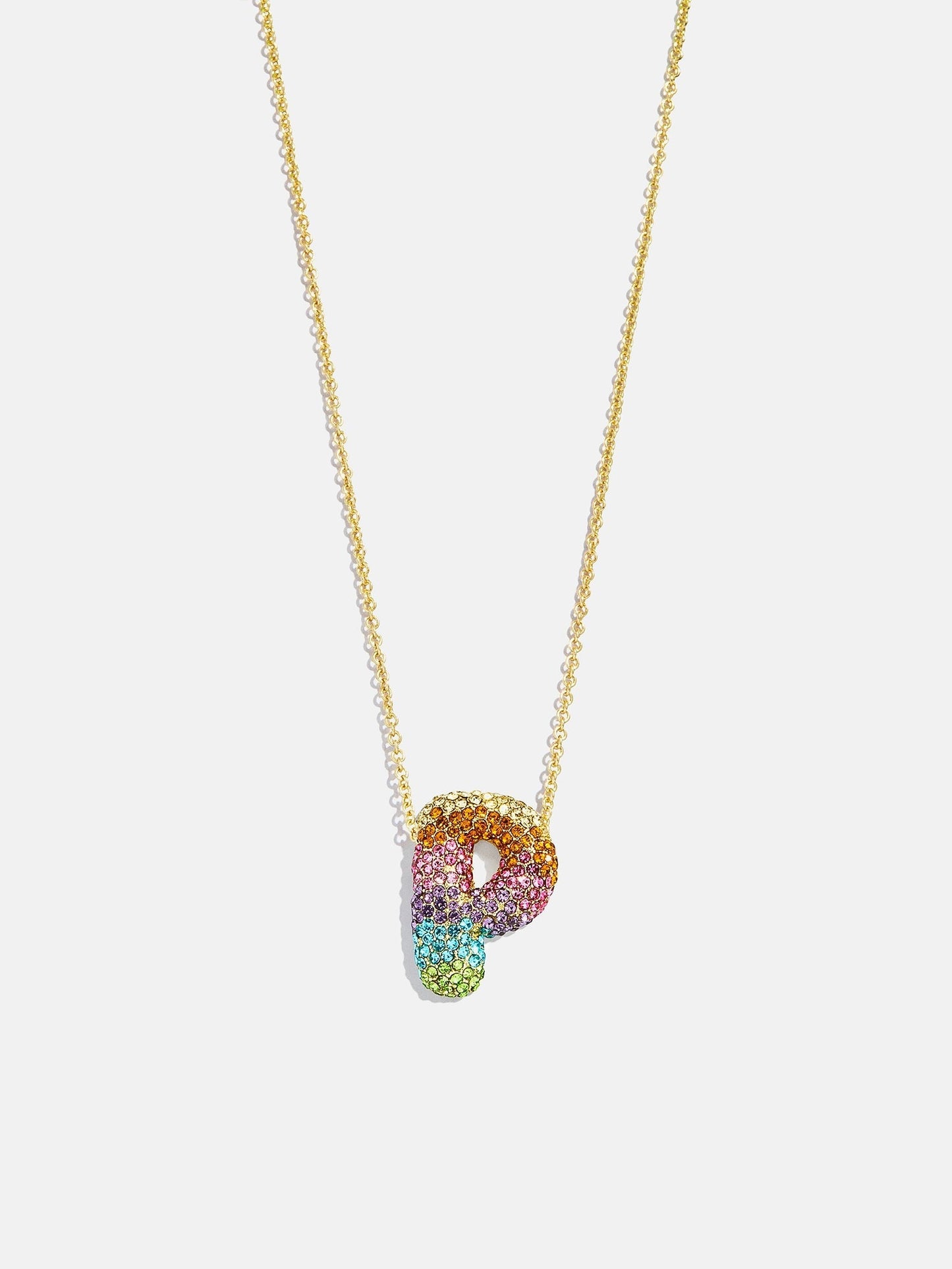 Kids' Bubble Initial Necklace - Multi