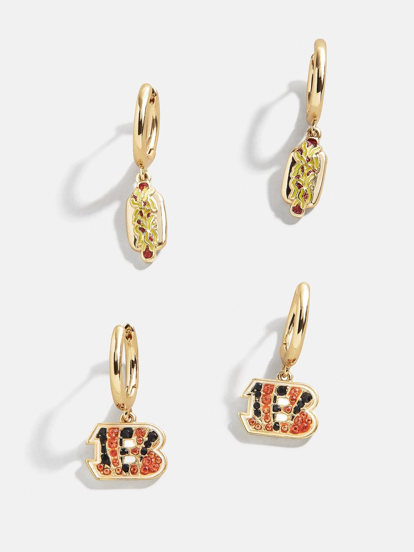 NFL Earring Set - Cincinnati Bengals