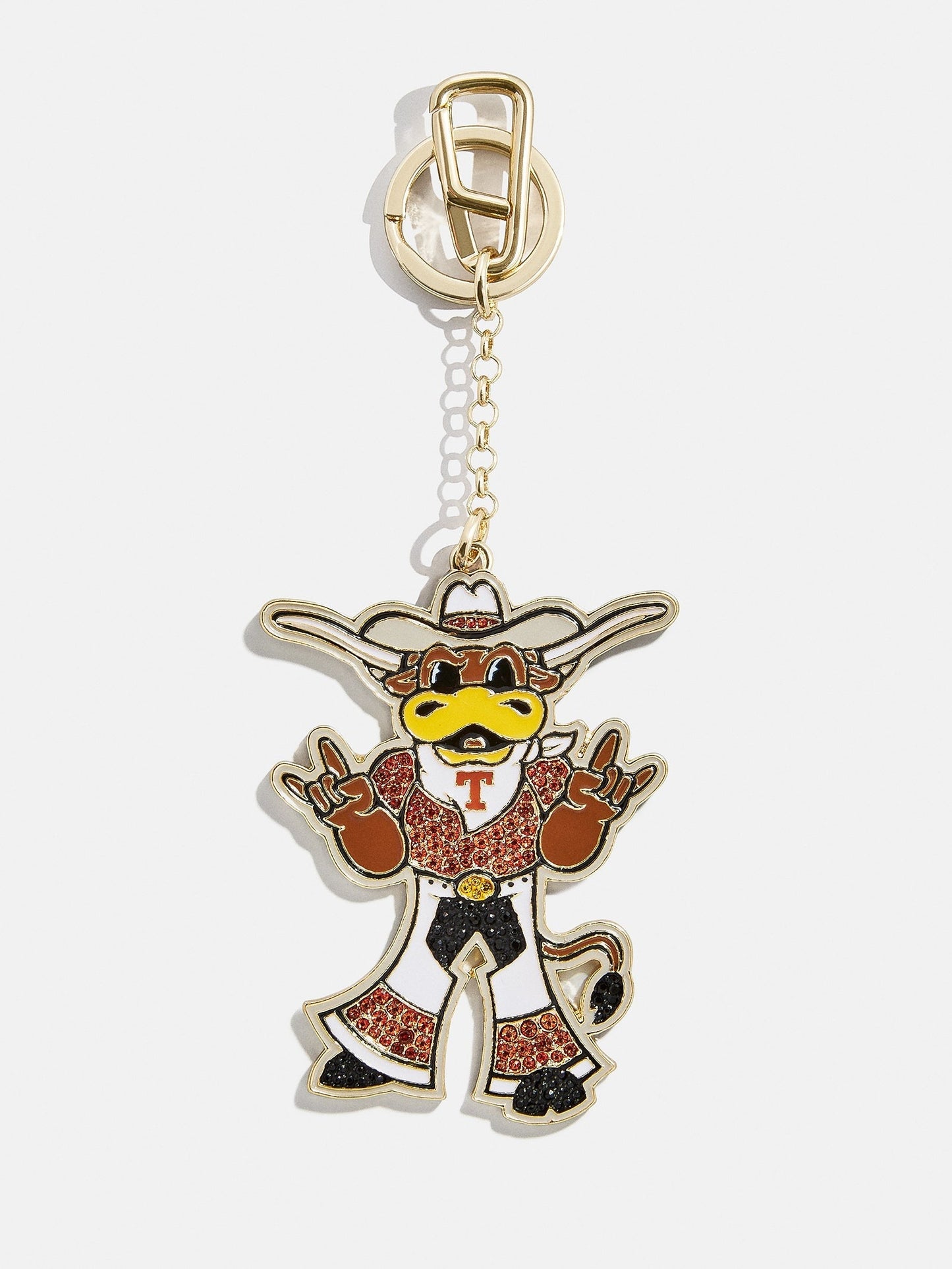 University of Texas at Austin Bevo Keychain - University of Texas at Austin