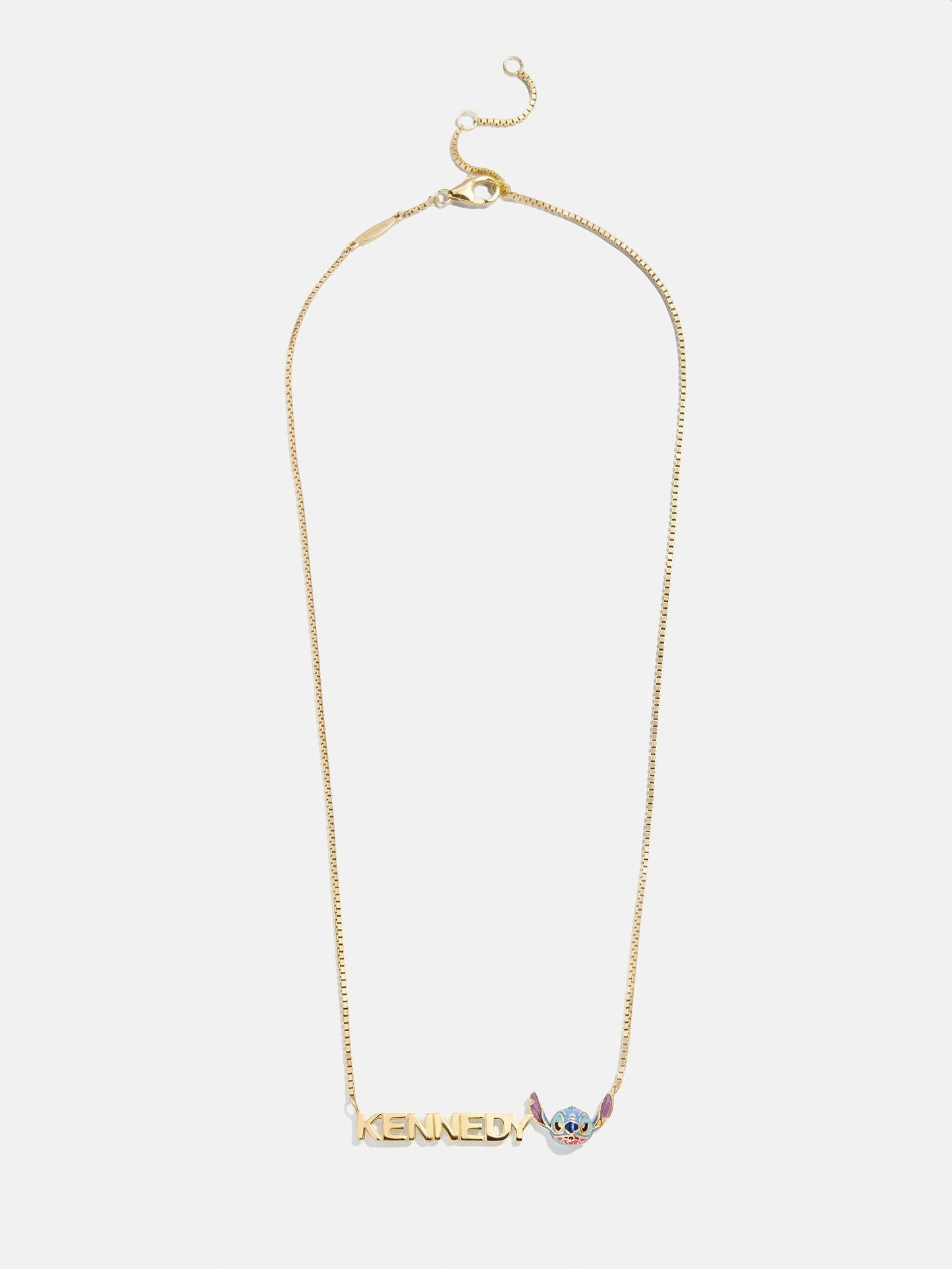 Disney Stitch Custom Nameplate Necklace - Block