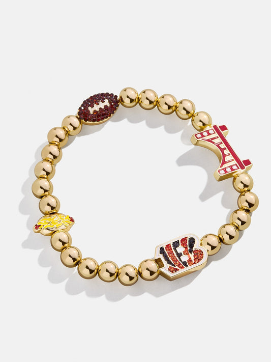 NFL Pisa Charm Bracelet - Cincinnati Bengals