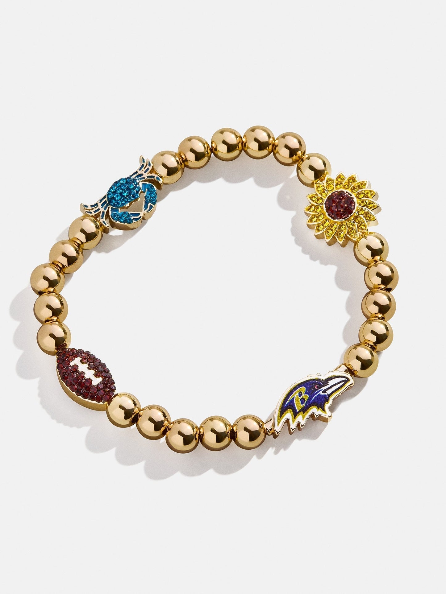 NFL Pisa Charm Bracelet - Baltimore Ravens