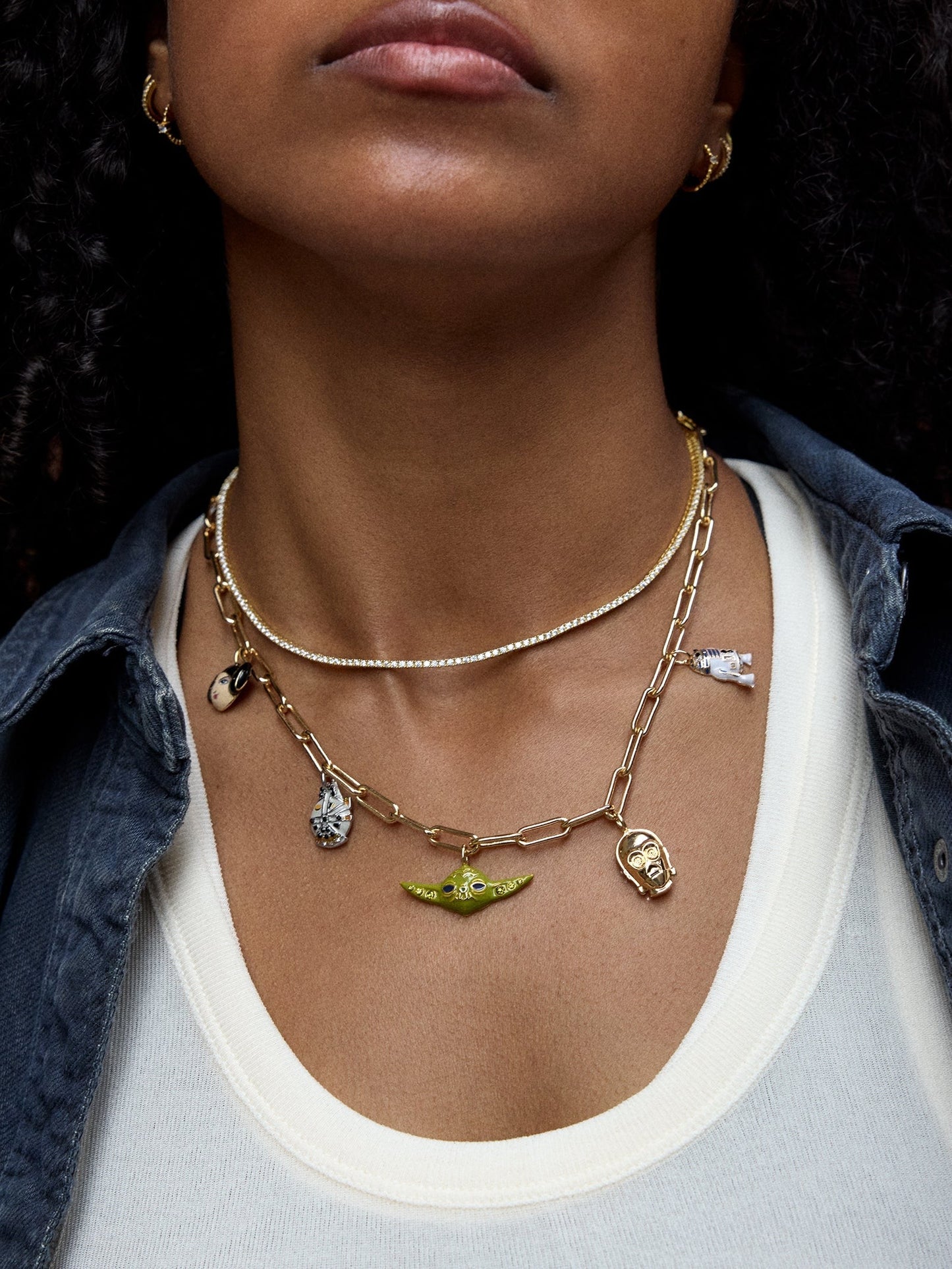 STAR WARSTM Heroes Charm Necklace - Star Wars Heroes