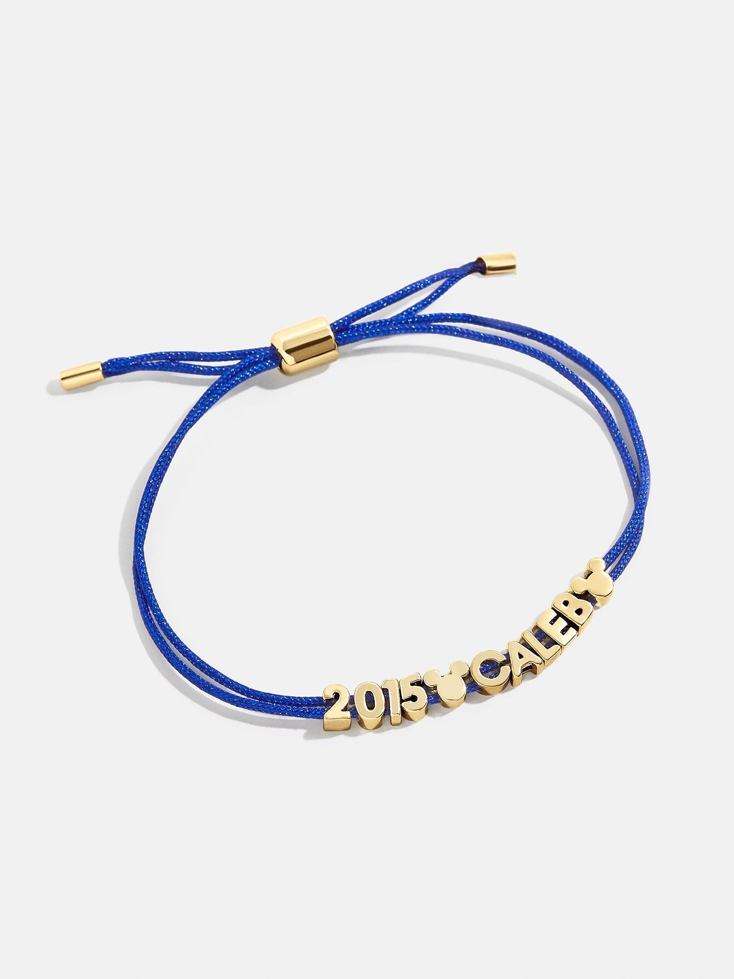 Disney Mickey Mouse Custom Cord Bracelet - Blue